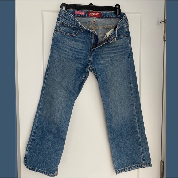 ARIZONA JEAN CO. | Kids HUSKY Jeans w. Adjustable Waist & Button Closure | denim - Picture 1 of 11